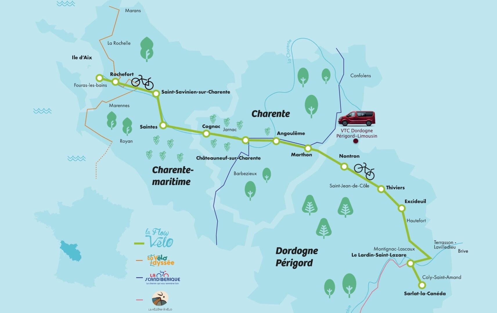 Carte Flow Velo